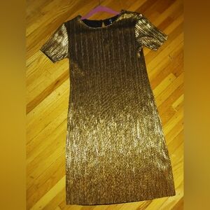 GOLD DRESS BY DESIGN LAB